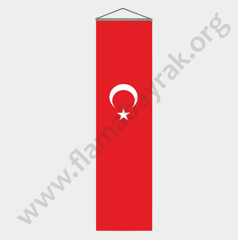 Türk Bayrağı Altıdüz Kesim (50X200)