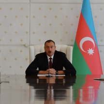 Azerbeycan Devlet Başkanı Makam Bayrağı