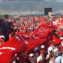 Miting Türk Bayrağı