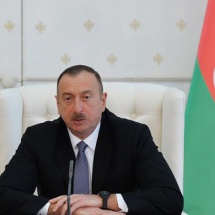 Azerbeycan Devlet Başkanı Makam Bayrağı